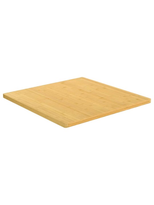 Pöytälevy 80x80x2,5 cm bambu