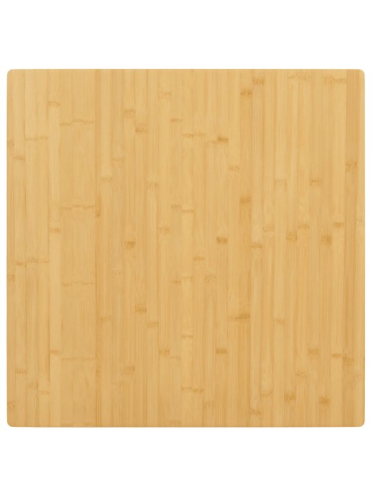 Pöytälevy 90x90x2,5 cm bambu