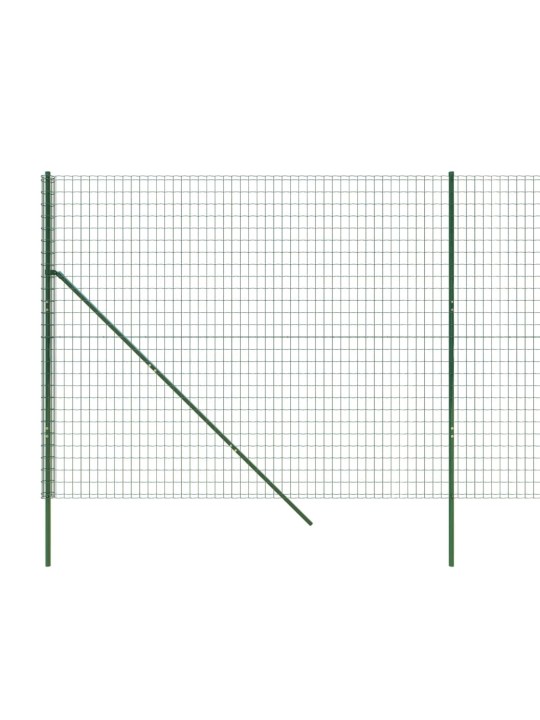 Verkkoaita vihreä 2,2x10 m galvanoitu teräs