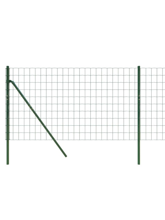 Verkkoaita vihreä 1x10 m galvanoitu teräs