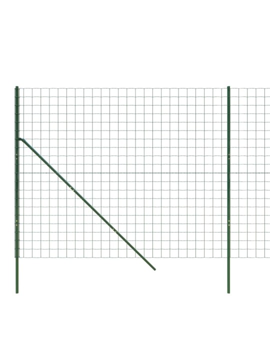 Verkkoaita vihreä 2,2x25 m galvanoitu teräs