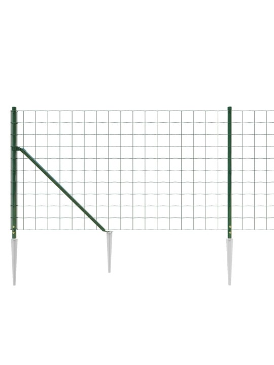 Verkkoaita maapiikeillä vihreä 1x10 m