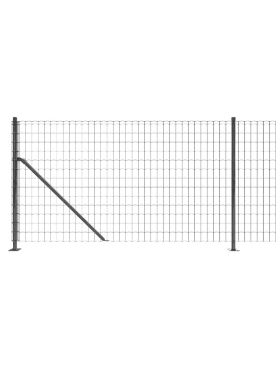 Verkkoaita laipalla antrasiitti 0,8x10 m