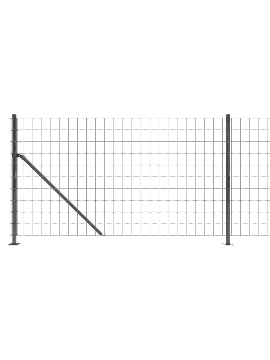 Verkkoaita laipalla antrasiitti 0,8x10 m