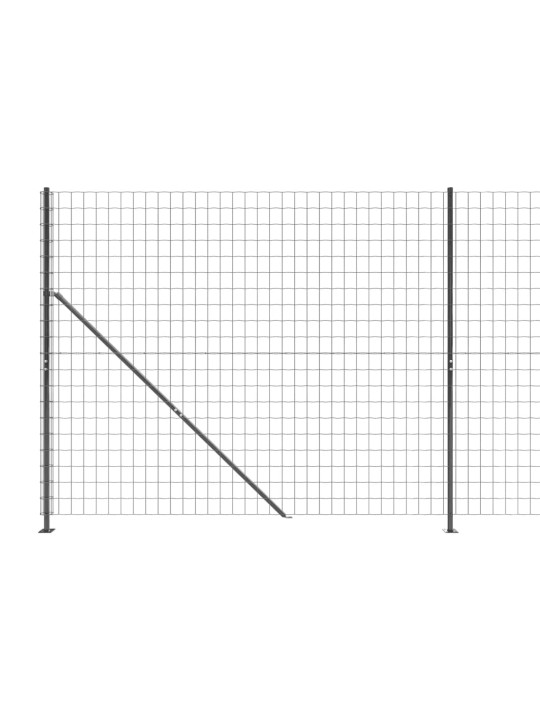 Verkkoaita laipalla antrasiitti 1,6x10 m