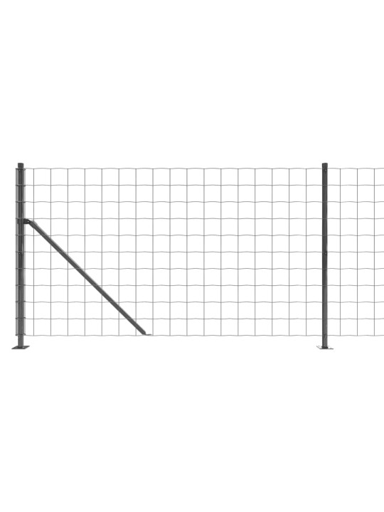 Verkkoaita laipalla antrasiitti 0,8x10 m