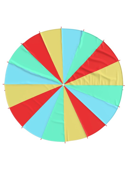 Leikkilaskuvarjo lapsille Ø6 m kangas