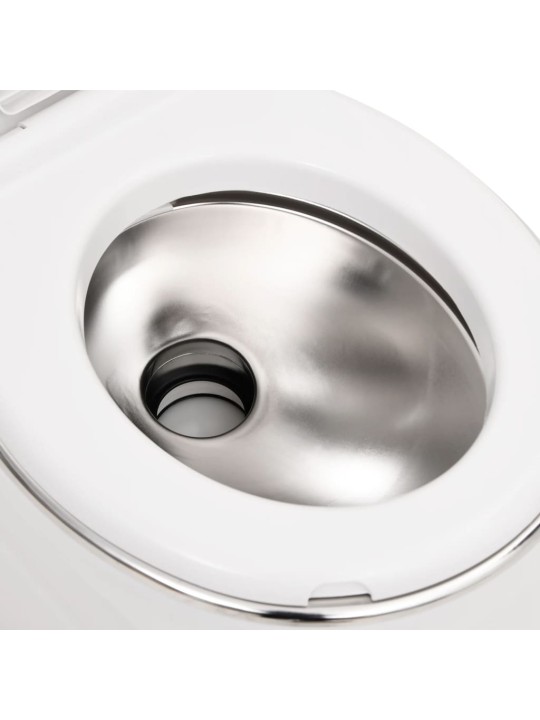 Integroitu retkeily wc valkoinen 24+17 l HDPE ja teräs