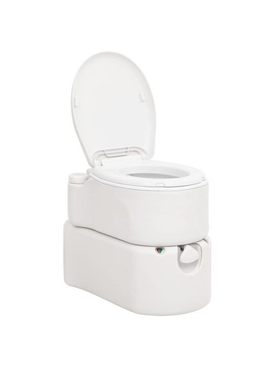 Integroitu retkeily wc valkoinen 24+17 l HDPE ja emali