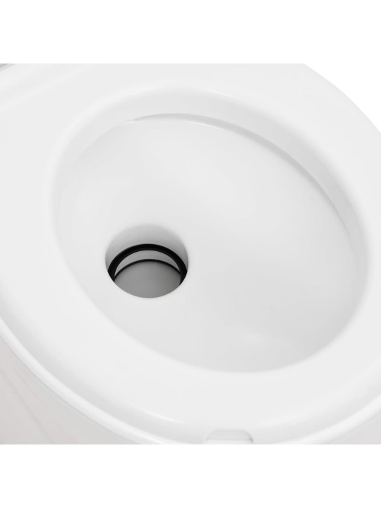 Integroitu retkeily wc valkoinen 24+17 l HDPE ja emali