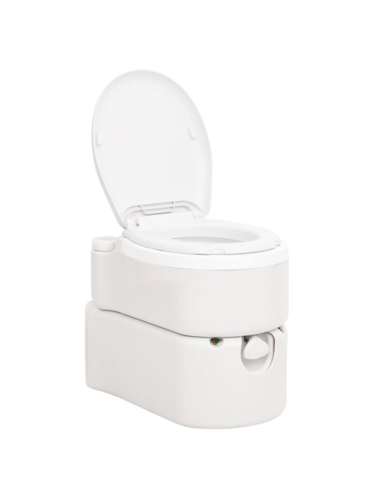 Integroitu retkeily wc valkoinen 24+17 l HDPE ja PP