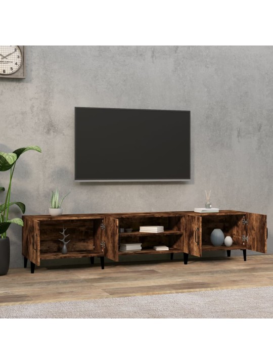 Tv-taso savutammi 180x31,5x40 cm tekninen puu
