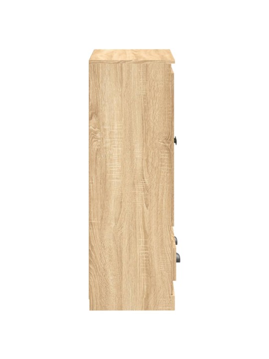 Kaappi sonoma-tammi 60x35,5x103,5 cm tekninen puu
