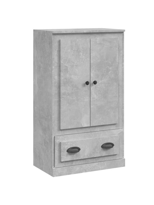 Kaappi betoninharmaa 60x35,5x103,5 cm tekninen puu
