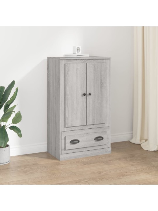 Kaappi harmaa sonoma 60x35,5x103,5 cm tekninen puu
