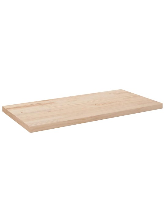 Pöytälevy 80x40x2,5 cm täysi mänty suorakaide