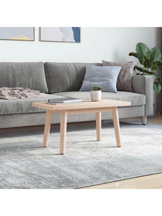 Pöytälevy 80x40x2,5 cm täysi mänty suorakaide