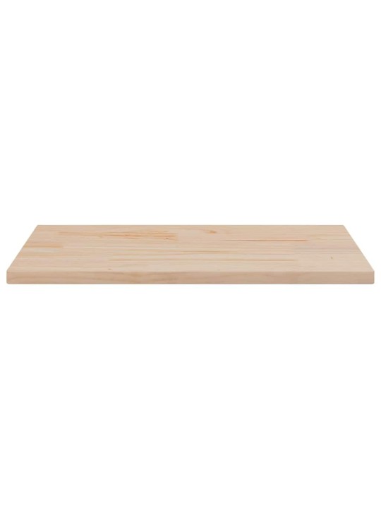 Pöytälevy 80x40x2,5 cm täysi mänty suorakaide