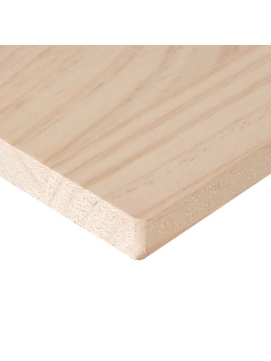 Pöytälevy 80x40x2,5 cm täysi mänty suorakaide