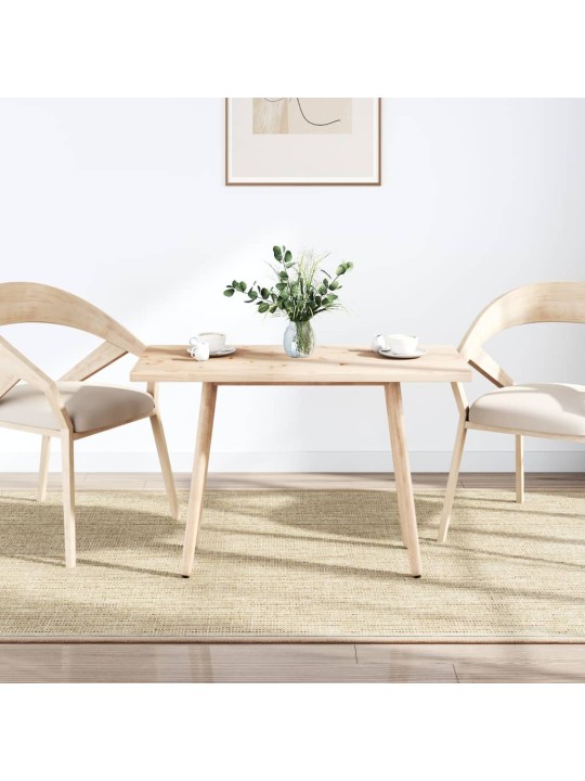 Pöytälevy 110x60x2,5 cm täysi mänty suorakaide