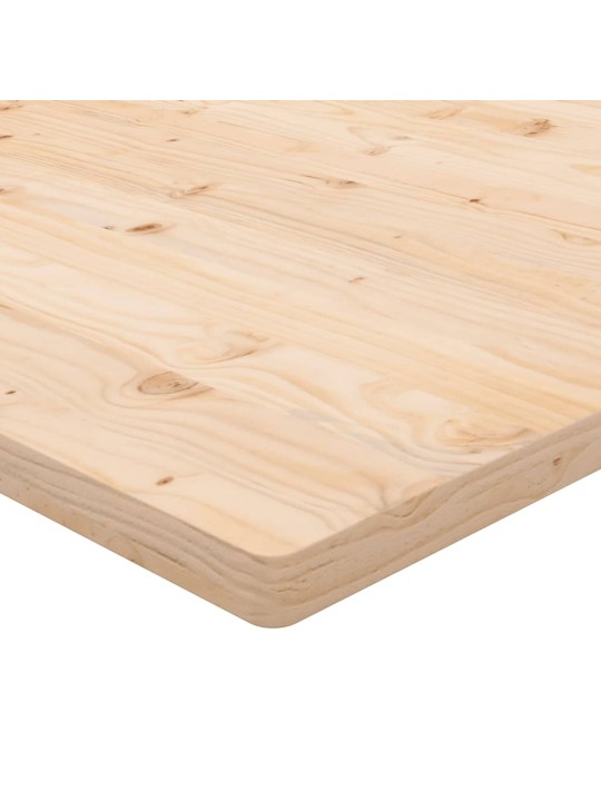 Pöytälevy 110x60x2,5 cm täysi mänty suorakaide