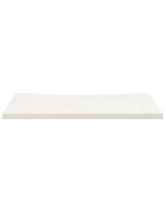 Pöytälevy valkoinen 80x40x2,5 cm täysi mänty