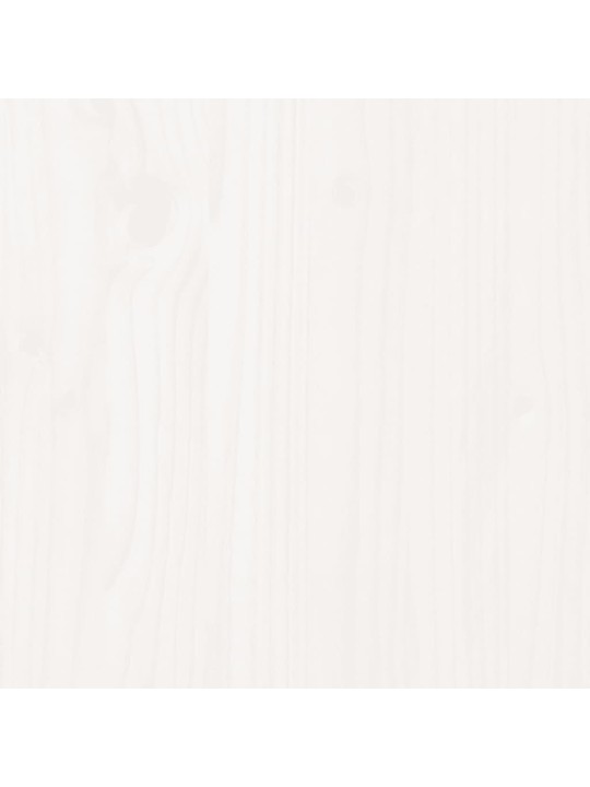 Pöytälevy valkoinen 100x50x2,5 cm täysi mänty