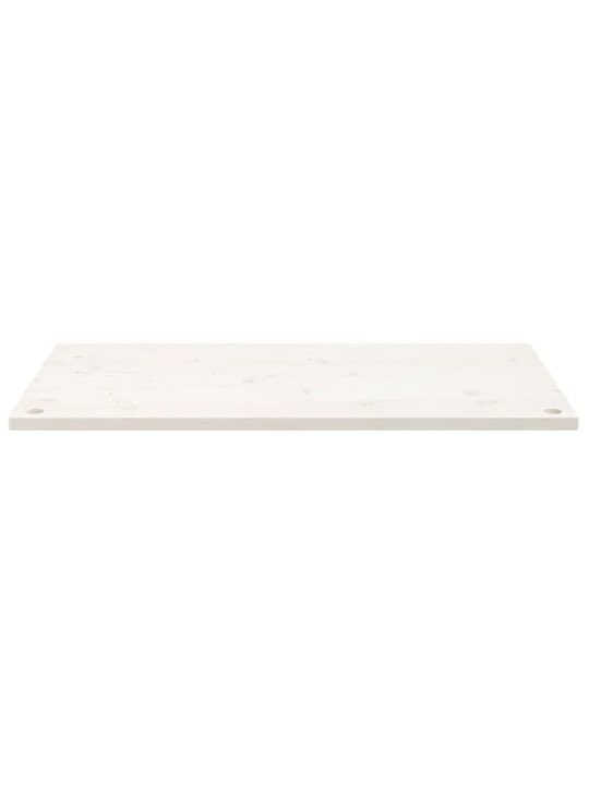 Pöytälevy valkoinen 110x60x2,5 cm täysi mänty