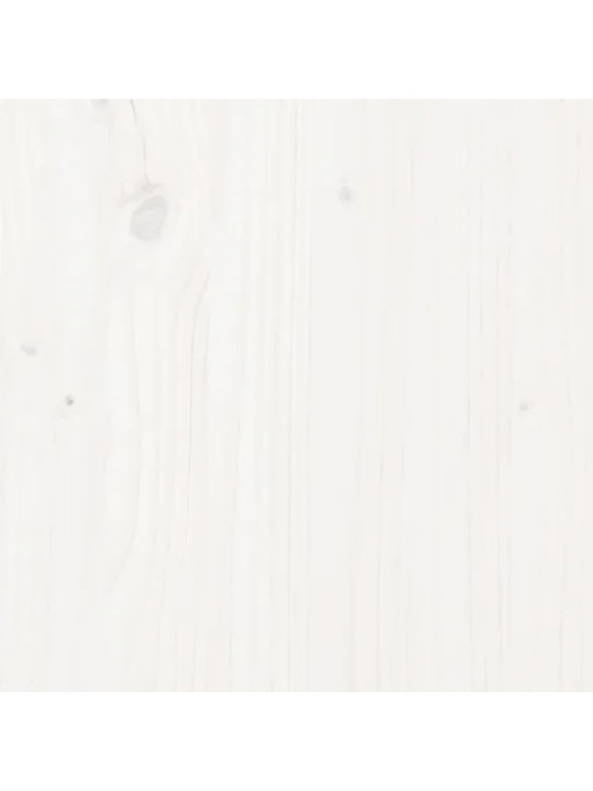 Pöytälevy valkoinen 110x60x2,5 cm täysi mänty