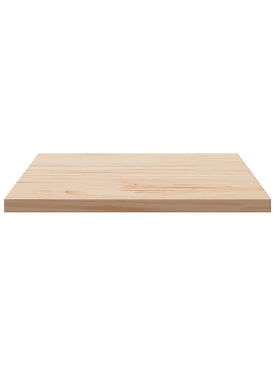 Pöytälevy 60x60x2,5 cm täysi mänty neliö