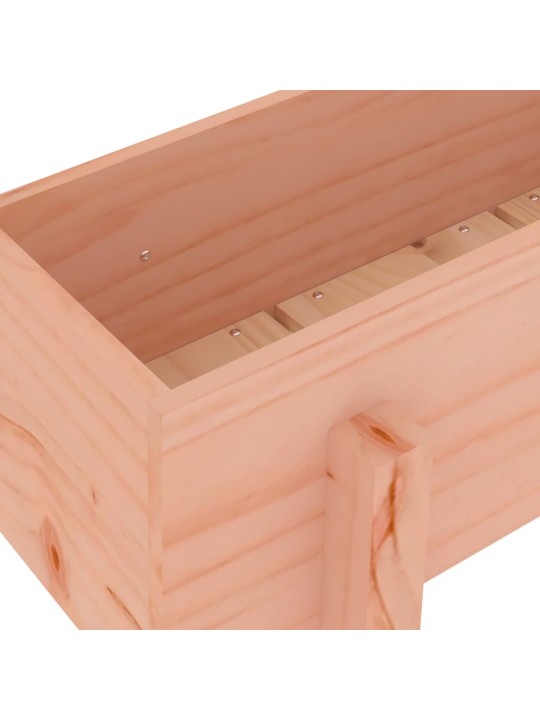 Korotettu kukkalaatikko 101x30x38 cm täysi douglaskuusi