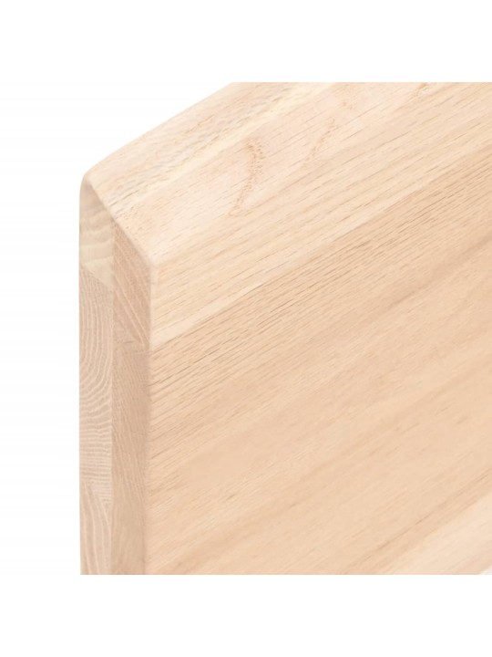 Seinähylly 60x50x(2-4) cm käsittelemätön täysi tammi