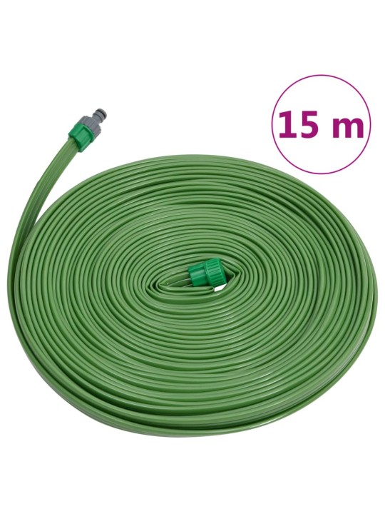 3-Putkinen sprinkleriletku vihreä 15 m PVC