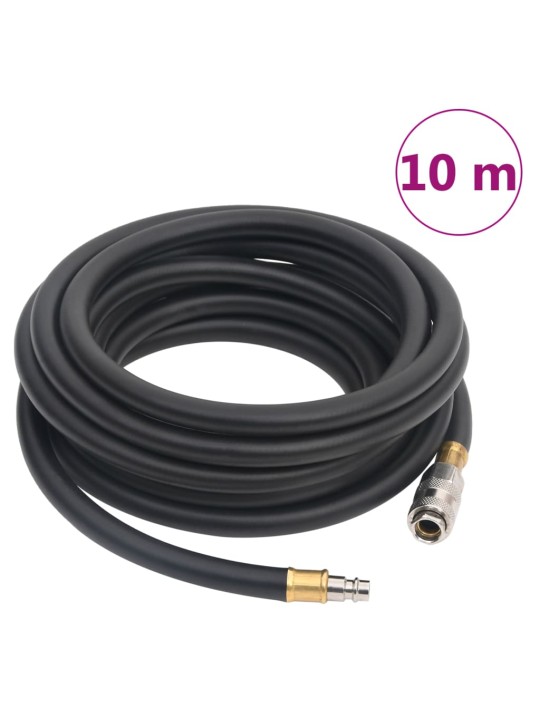 Paineilmaletku musta 0,6" 10 m kumi ja PVC