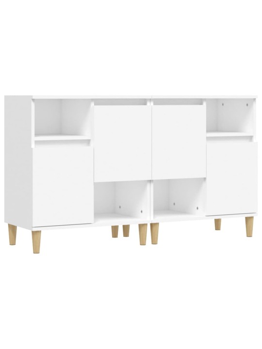 Senkit 2 kpl valkoinen 60x35x70 cm tekninen puu