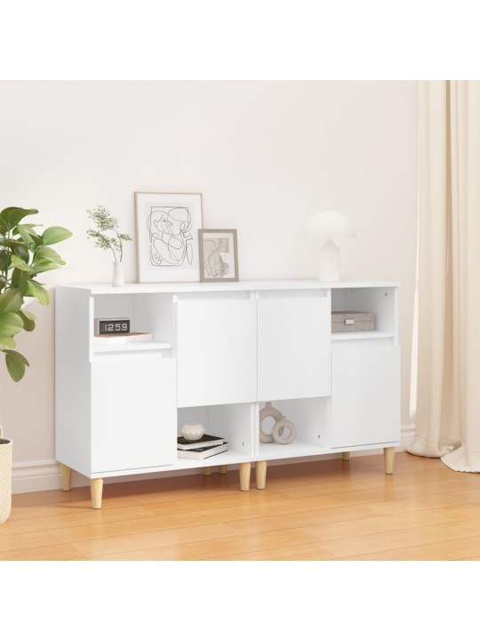 Senkit 2 kpl valkoinen 60x35x70 cm tekninen puu