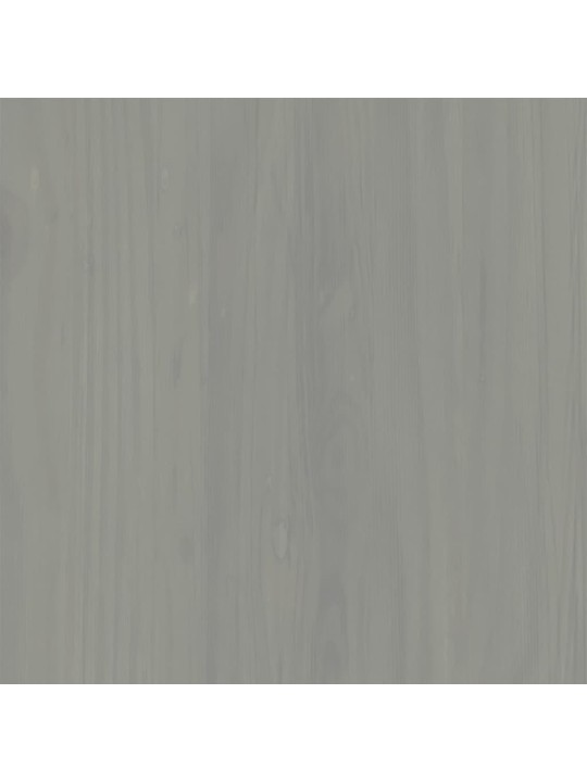 Lipasto laatikoilla VIGO harmaa 80x40x76 cm täysi mänty