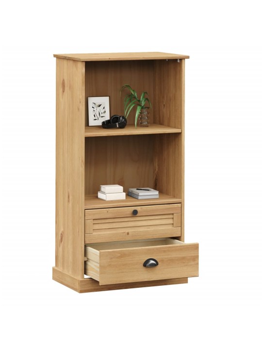 Kirjahylly vigo 60x35x114,5 cm täysi mänty