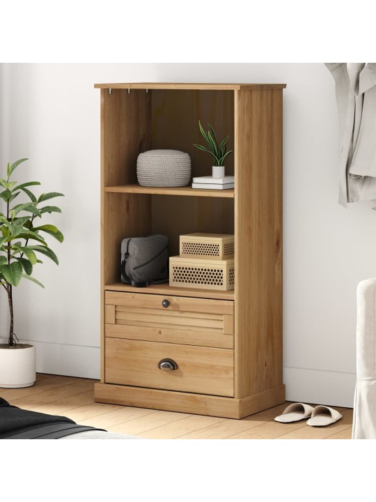 Kirjahylly vigo 60x35x114,5 cm täysi mänty