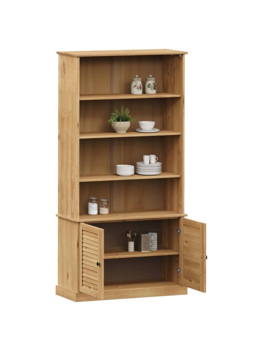 Kirjahylly VIGO 85x35x170 cm täysi mänty