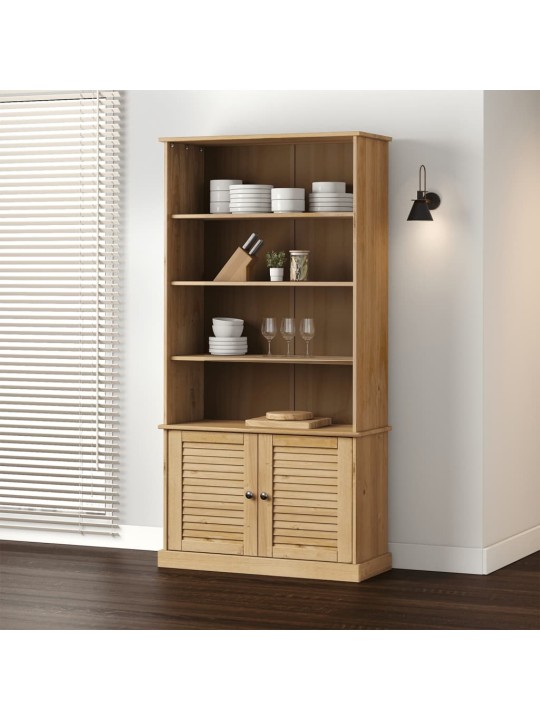 Kirjahylly VIGO 85x35x170 cm täysi mänty