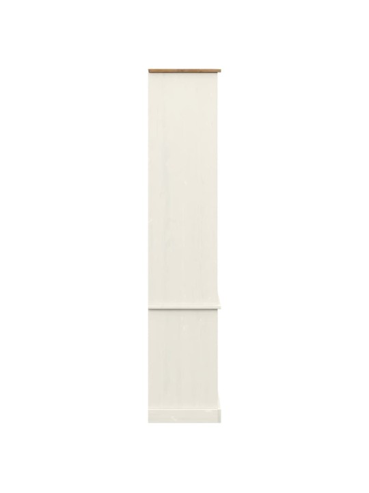 Kirjahylly VIGO valkoinen 85x35x170 cm täysi mänty
