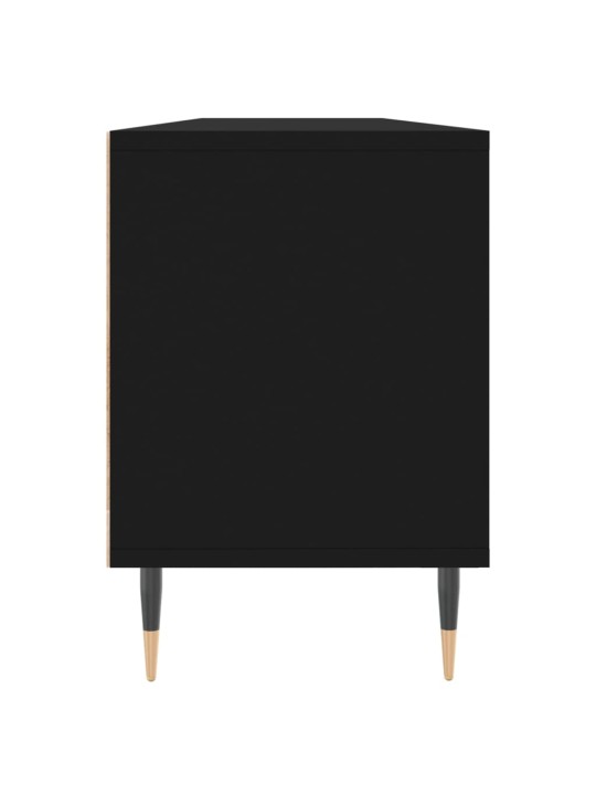 Tv-taso musta 150x30x44,5 cm tekninen puu
