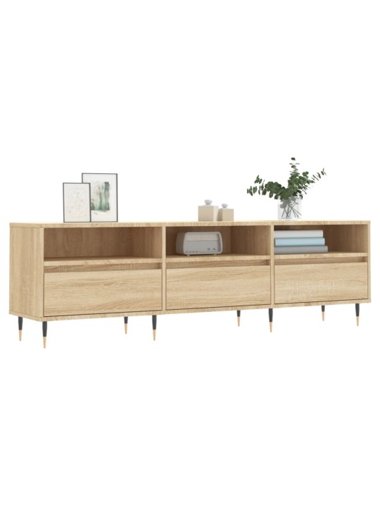 Tv-taso sonoma-tammi 150x30x44,5 cm tekninen puu