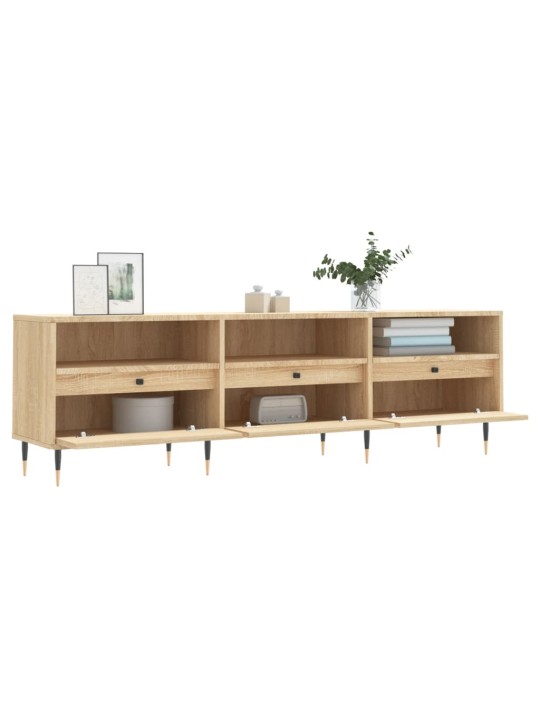 Tv-taso sonoma-tammi 150x30x44,5 cm tekninen puu