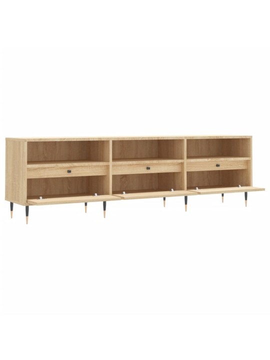 Tv-taso sonoma-tammi 150x30x44,5 cm tekninen puu