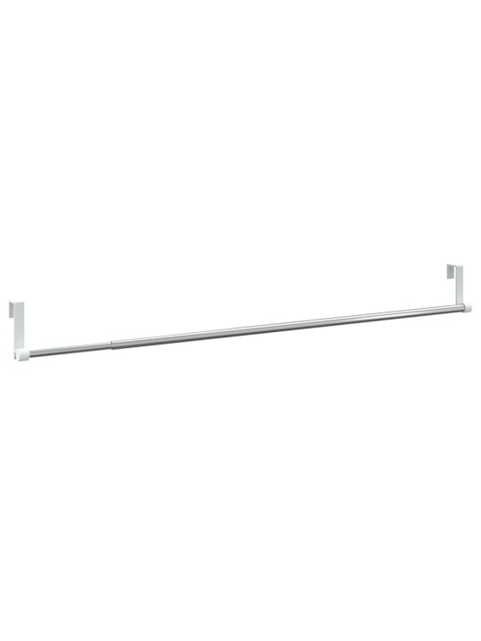 Verhotangot 2 kpl valkoinen ja hopea 60-105 cm alumiini
