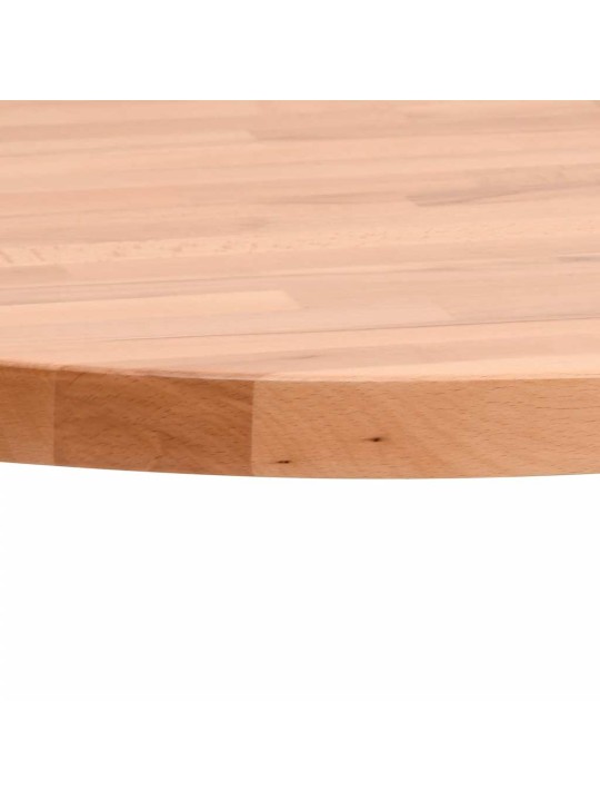 Pöytälevy ø70x2,5 cm pyöreä täysi pyökki