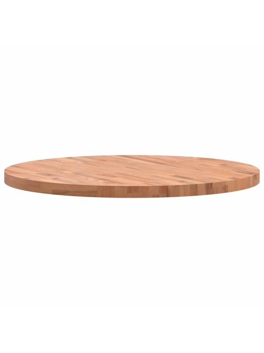 Pöytälevy ø90x4 cm pyöreä täysi pyökki