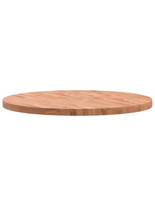 Pöytälevy ø90x4 cm pyöreä täysi pyökki